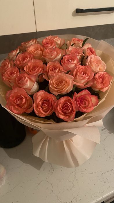 букет 25шт свежий бугын келген