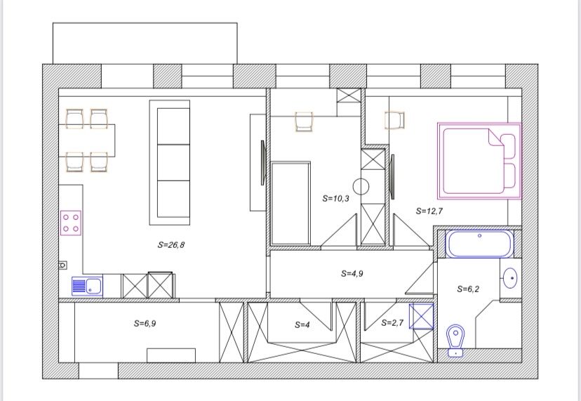 Срочно Продается евротрешка в новом жк