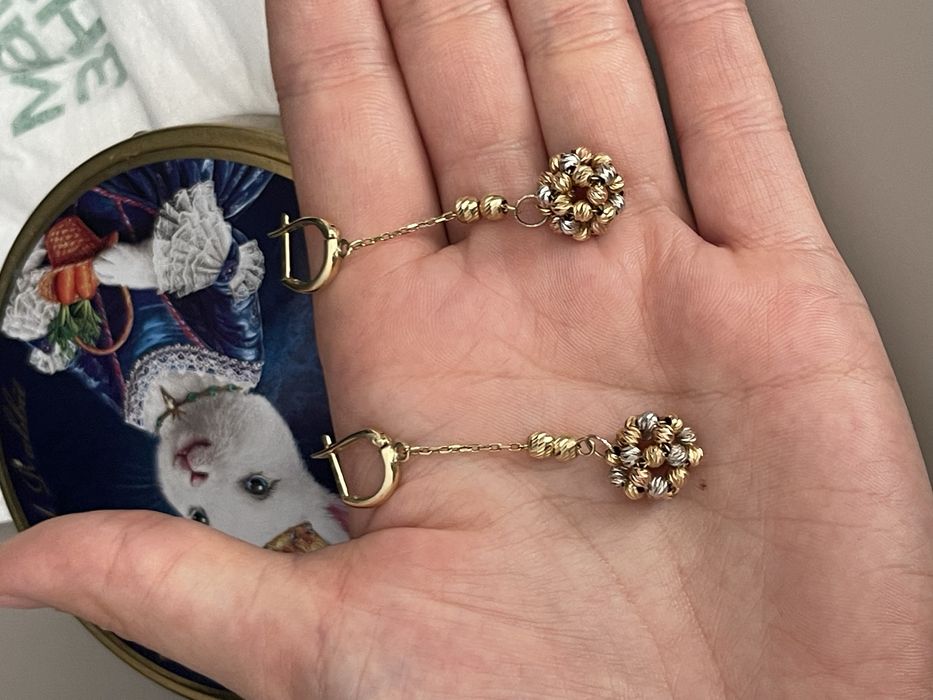 Сережки подвески продам
