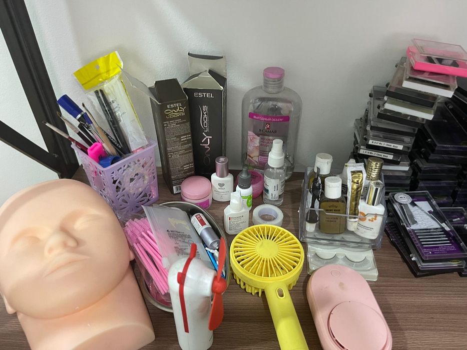 Продам все для наращивания ресниц