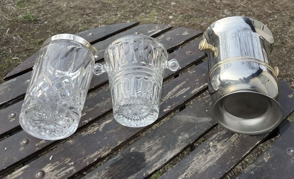 Frapiere  din cristal si inox