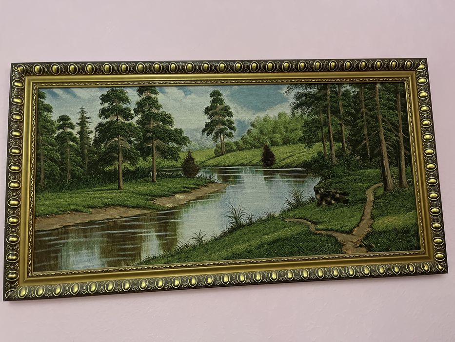 Продам картину гобилен 45*86см