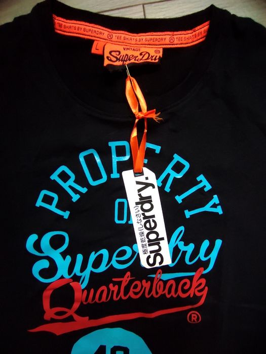 Vând tricou original Superdry, unisex, nou cu eticheta, mărimea L