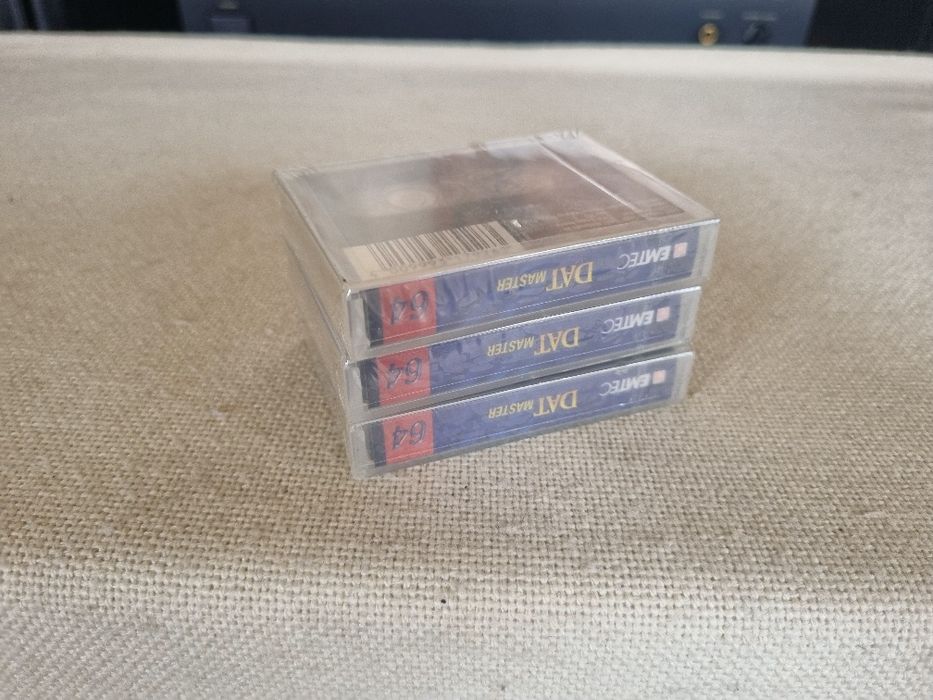 Pachet 3 buc Casete Audio DAT Emtec (Basf). Noi sigilate.
