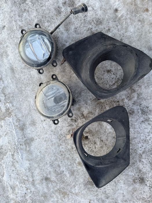 Генератор, рейка, компрессор кондера, решетка, туманник, эмблема