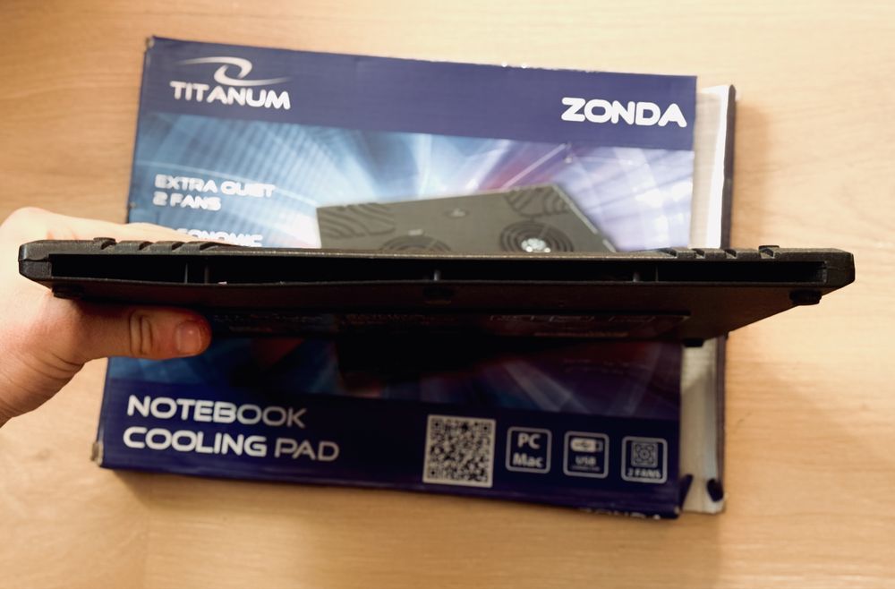 Suport răcire laptop Titanum Zonda – 2 ventilatoare