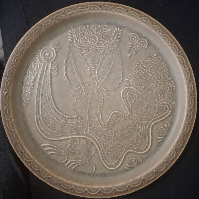 Pereche Farfurii Decorative Artă Ceramică UAP 1973 – Titi Simionescu & Vitalie Nereuță