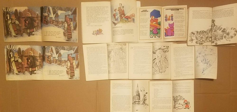 Carti vechi copii Iarna pe ulita Baba Iarna Srmilda Morcoveata Urechea