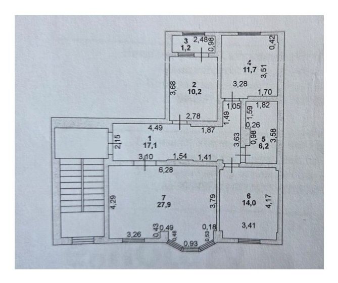Продам 3х ком квартиру