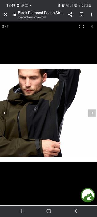 Geaca Black Diamond  schi ski mar L noua