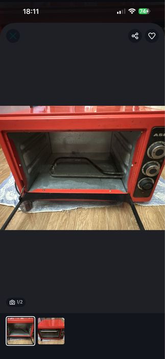 Пподам духовую печь Асель