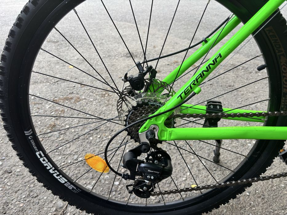 Bicicletă DHS Teranna 2625S, 26”, Verde – Stare foarte bună