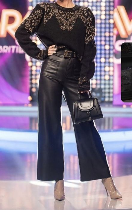 Pulover jaquard Zara