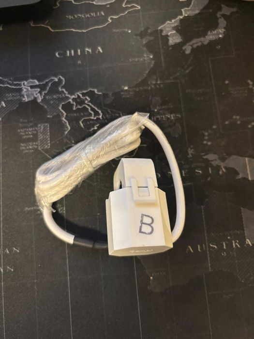 Токов трансформатор Shelly 50A, Бял Монофазен