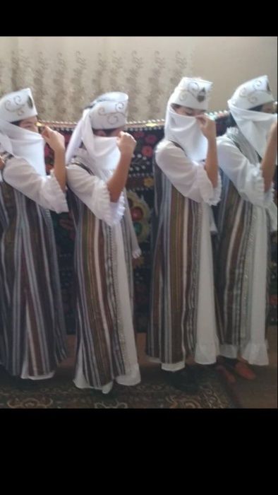 Детские национальные платья для танца Танновар