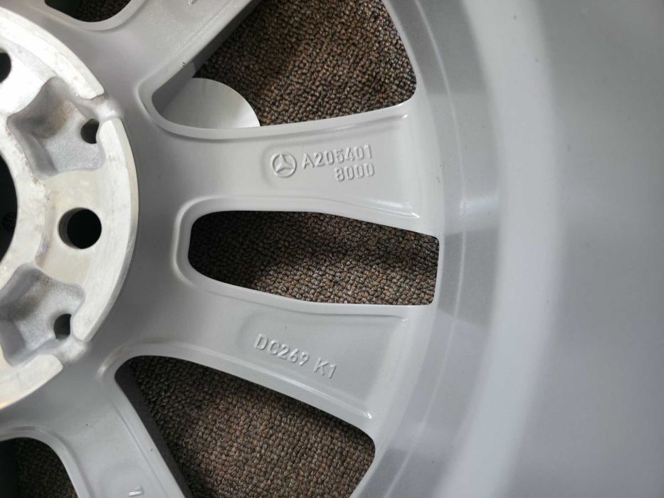 4 Jante Aliaj 5x112 17'' 7J ET 48.5 - OEM Mercedes C-Class W205 W206 A Class B Class CLA GLA GLC V-Class Vito Viano