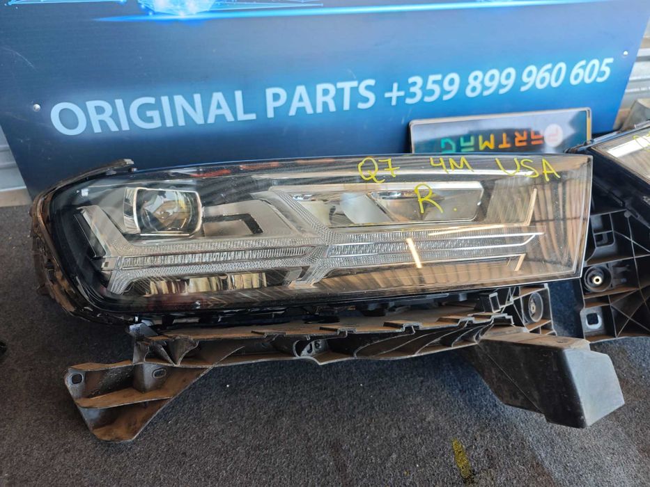 Фар Фарове Audi Q7 Sq7 4M 2018 американски държачи запалки модули