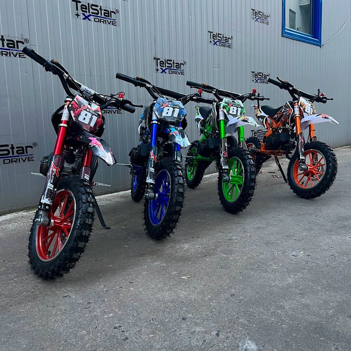 Детски кросов мотор 49 кубика НОВ МОДЕЛ DIRT BIKE 49CC "Лесен старт"