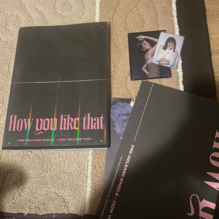 Kpop албуми (banymonster/blackpink)