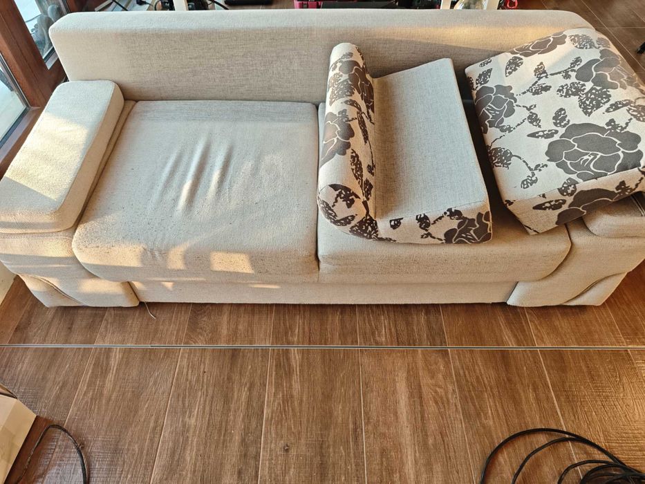 Разтегателен диван 200 см x 90 см x 83 см