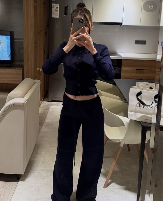 Двойка темно синяя стандарт размер С М