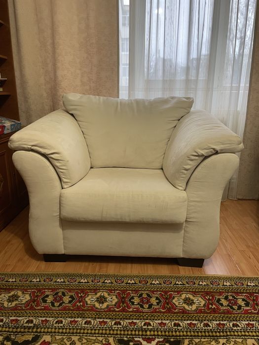 Fotoliu mobexpert alb unt