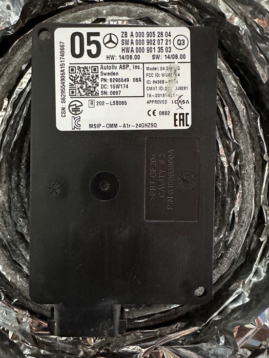 Modul / Radar / Distronic Mercedes : A0009050410 / A0009054907