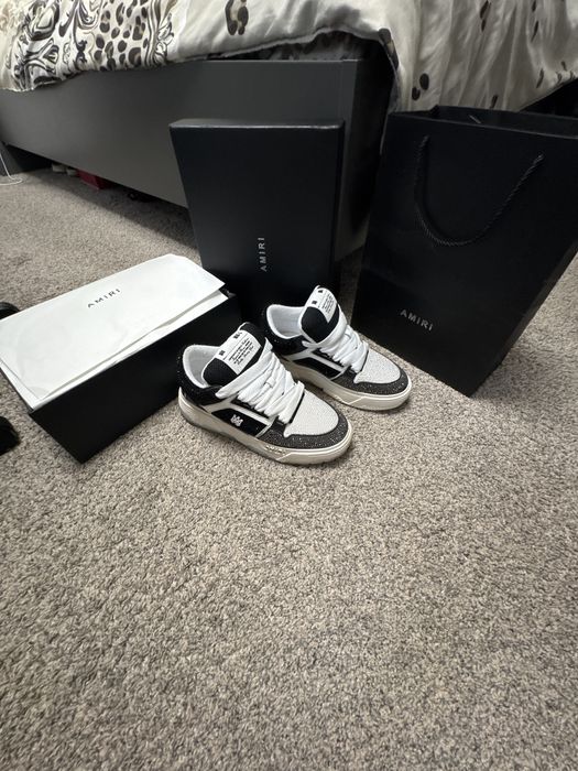 Amiri MA-1 Skel Top Low ,Crystal size 43