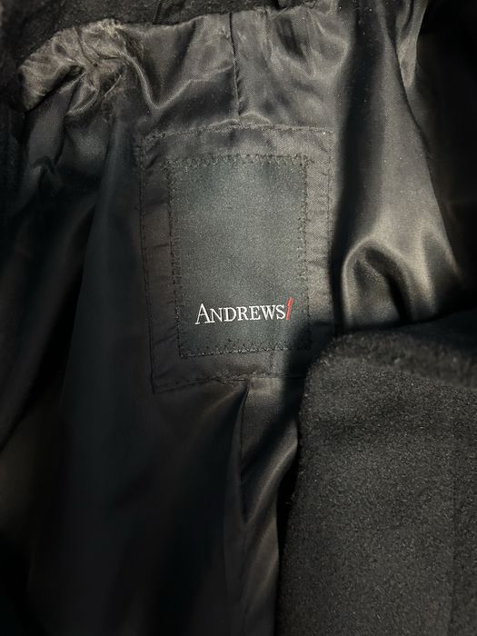 Andrews черно палто