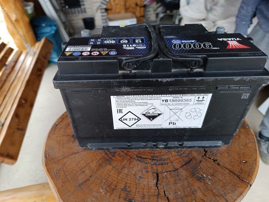 Acumulator auto Yuasa AGM START/STOP