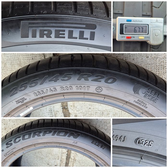 O bucată 255/45 R20 vară - una Pirelli