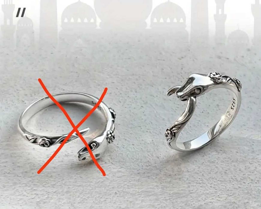 Серебренное кольцо 925