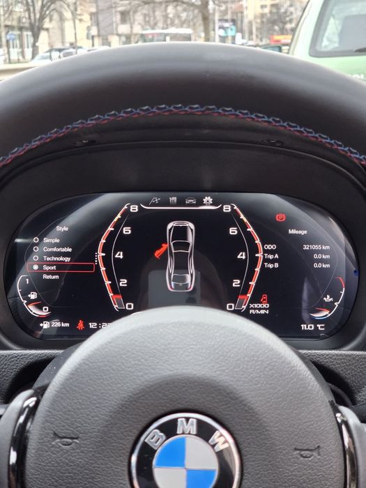 Километраж Дигитално Табло BMW M