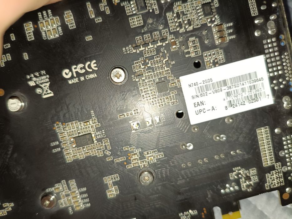 Видеокарта MSI GeForce GT 740 2GB GDDR5 (проверка fur mark)