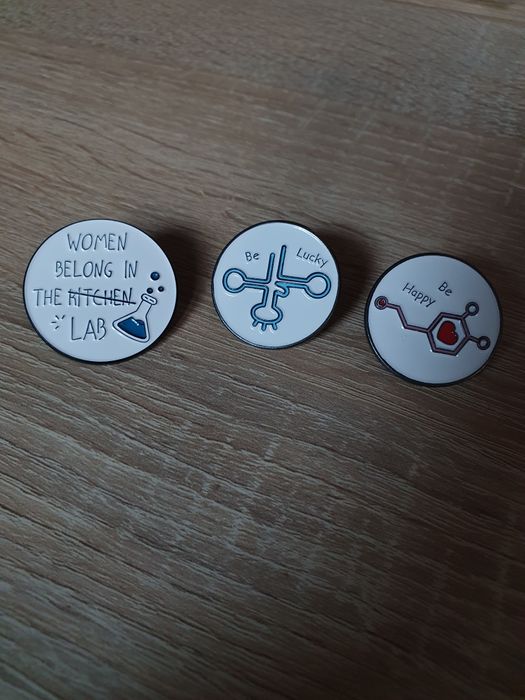 Научни значки. Метални.