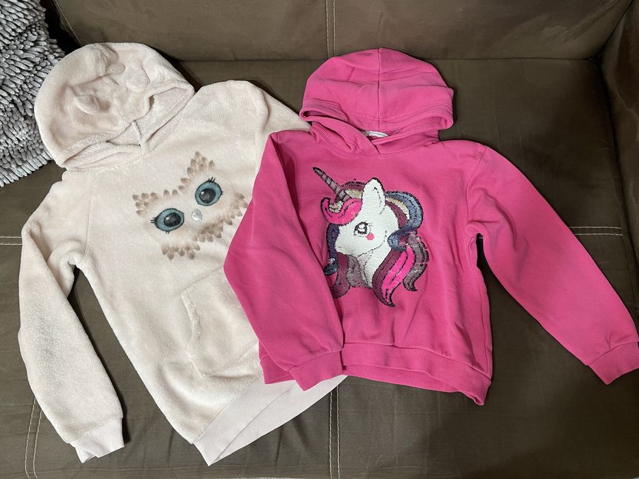 Сет H&M 2 суичера и тениска 122-128см