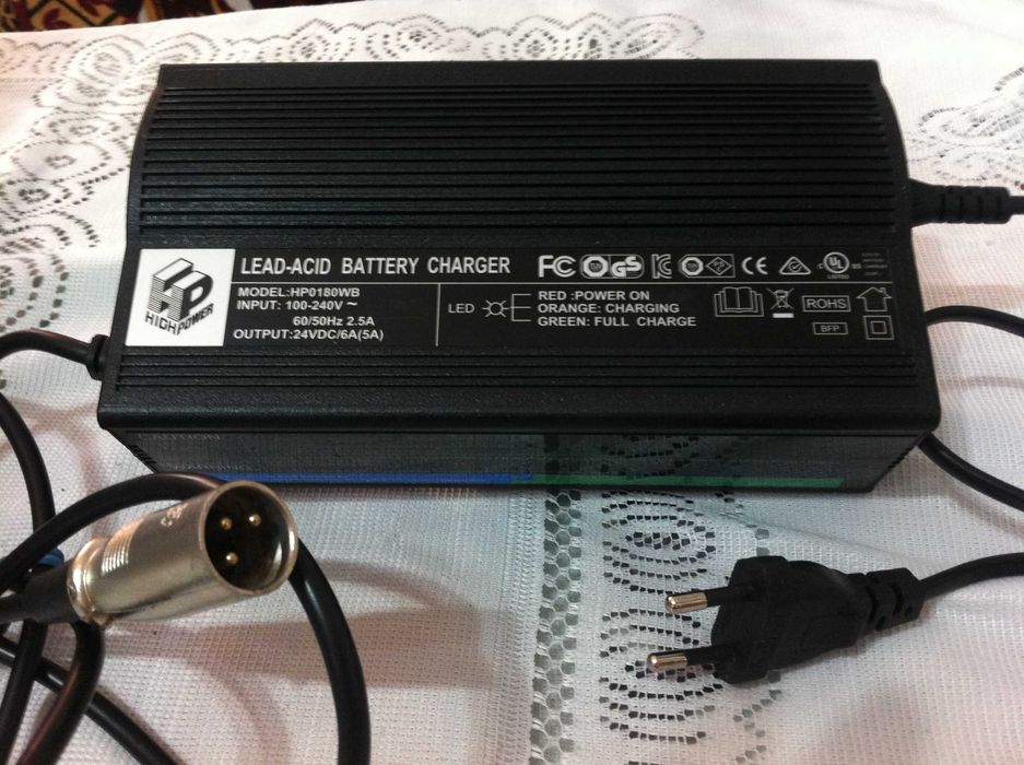 incarcator High Power Automatik 24V/ 6Amp battery charger  - Ladegerat