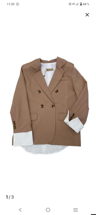 Пиджак обманка женский