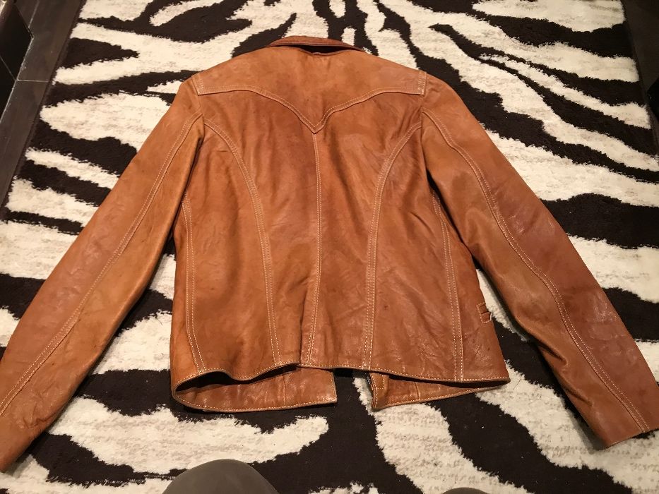 Дамско кожено яке S - M