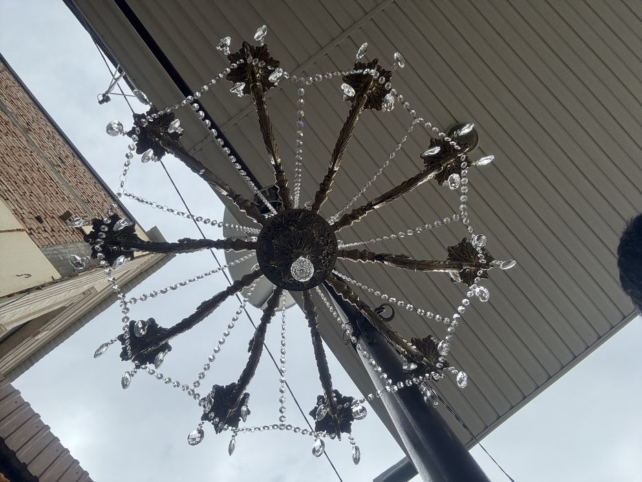 Люстра 10 рошковая