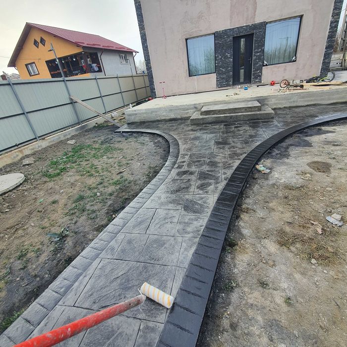 beton amprentat elicopterizat