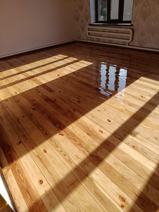 Pol ustasi, shlifovka pol parket