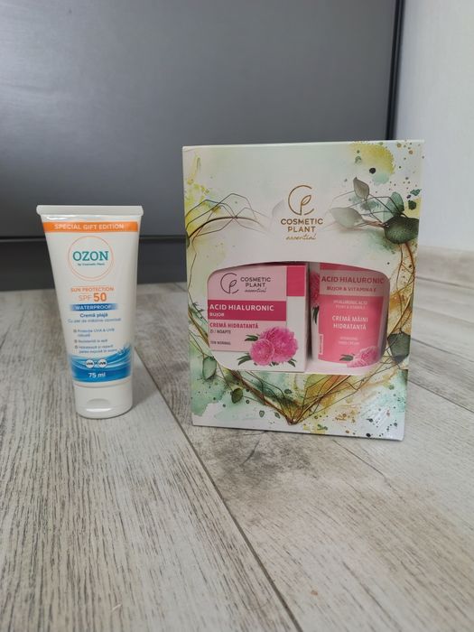 Set Premium Îngrijire Piele + Cremă Solară SPF 50 | Hidratare Intensă