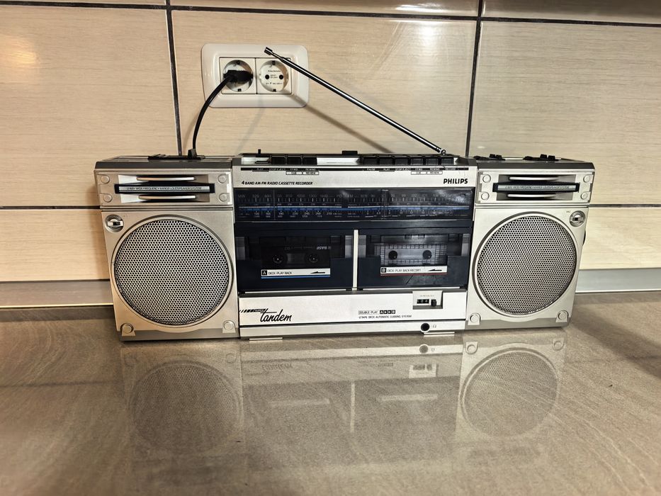 Radio Philips D8334 boombox vintage retro