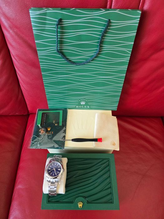 Мъжки часовник Rolex Oyster Perpetual - Пълен комплект!