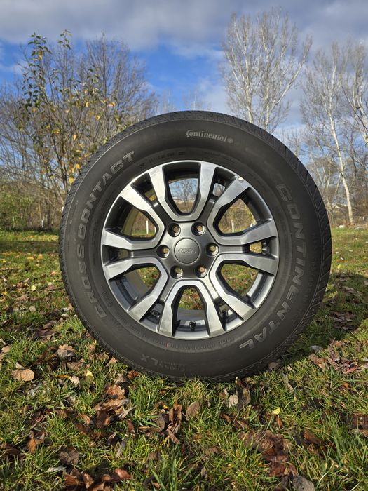 Set de 4 roti, jante ford ranger,  amarok, originale, r18, 6x139