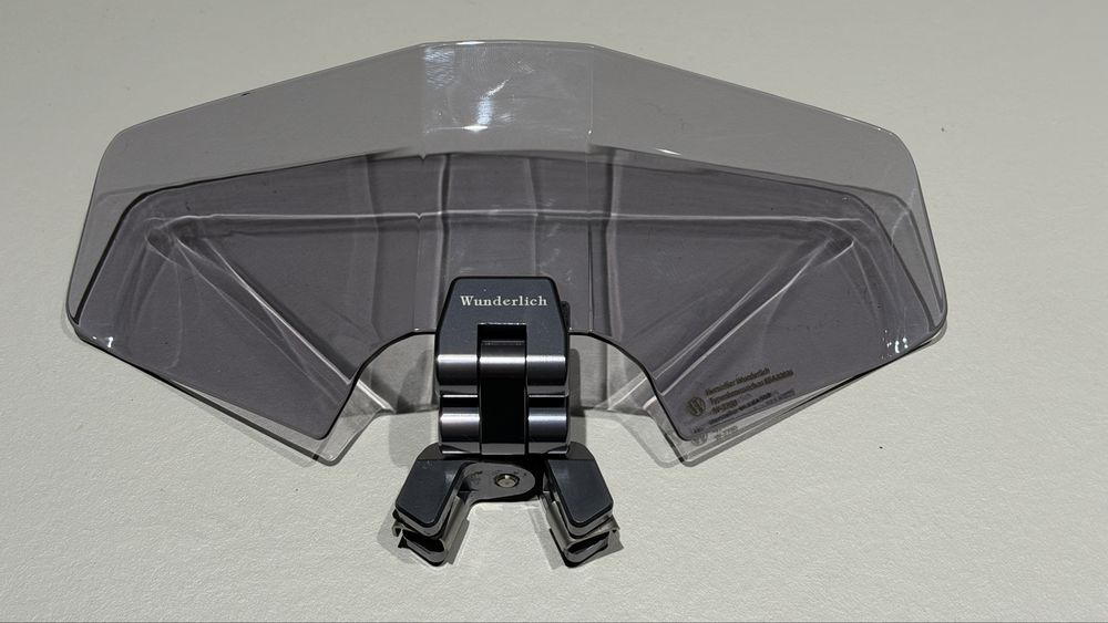 Wunderlich Vario Ergo 3D+ deflector vânt (Titanium) - 42350-102