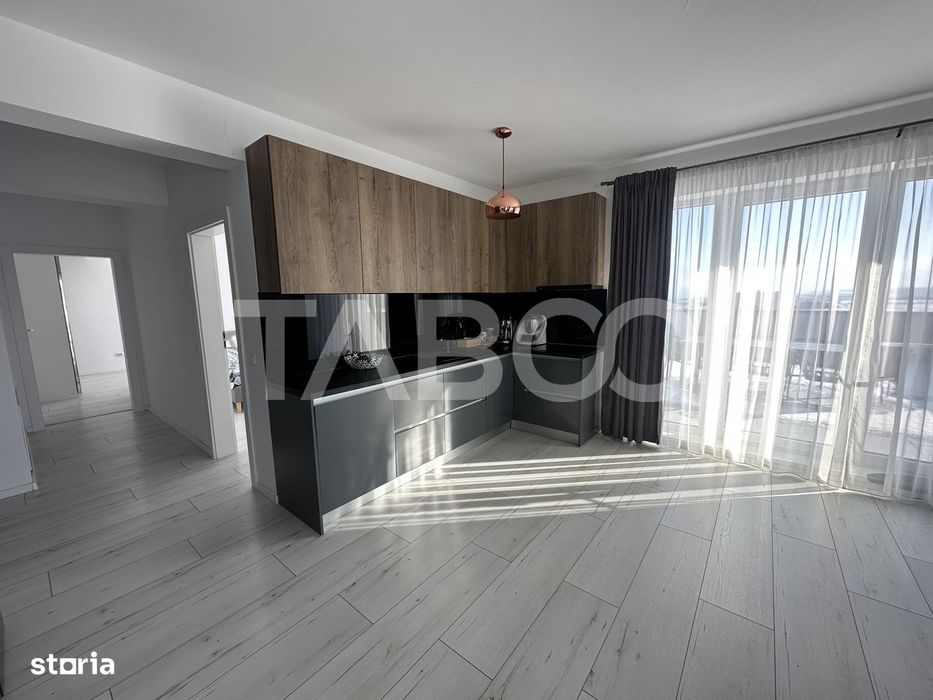 Penthouse de vanzare cu terasa de 97 mpu in Sibiu zona Doamna Stanca — fotografia 3
