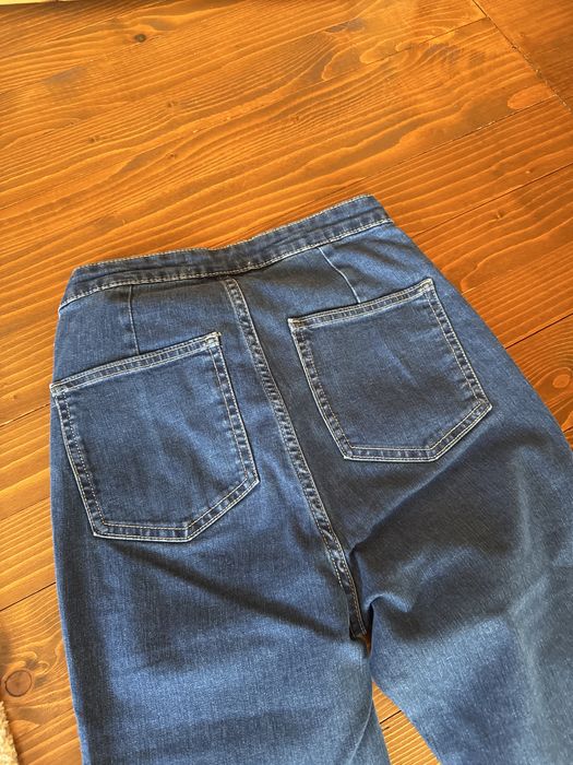 Дамски дънки 34 размер прав модел