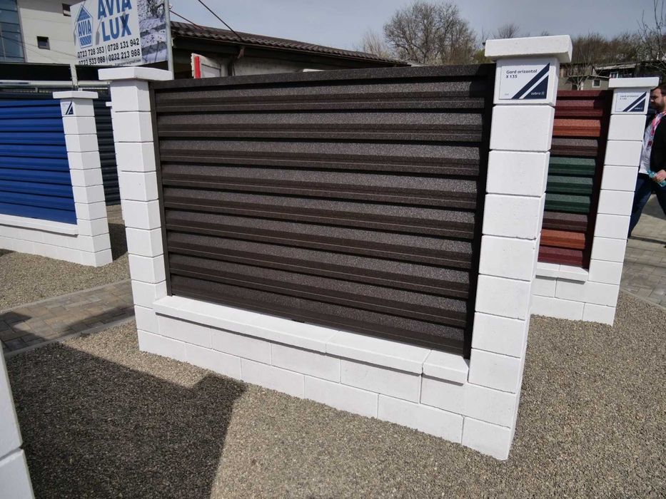 Gard metalic sipca tambra jaluzea Promotie 0.5 0.6mm